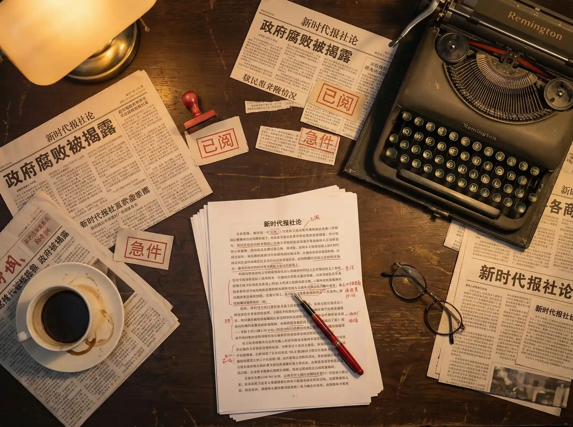 澳门皇冠平台 - 报社编辑部工作场景